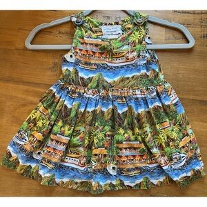 Guy Buffet by Reyn Spooner Vintage Dress 2T